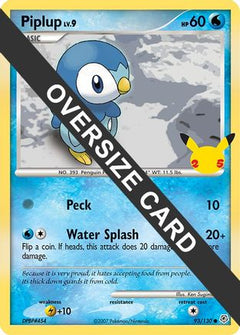 Piplup (93/130) (Jumbo Card) [First Partner Pack]-1
