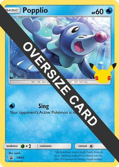 Popplio (SM03) (Jumbo Card) [First Partner Pack]-1