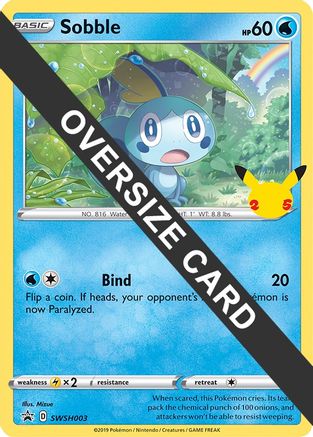 Sobble (SWSH003) (Jumbo Card) [First Partner Pack]-1