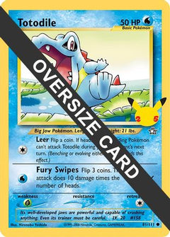 Totodile (81/111) (Jumbo Card) [First Partner Pack]-1