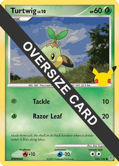 Turtwig (103/130) (Jumbo Card) [First Partner Pack]-1