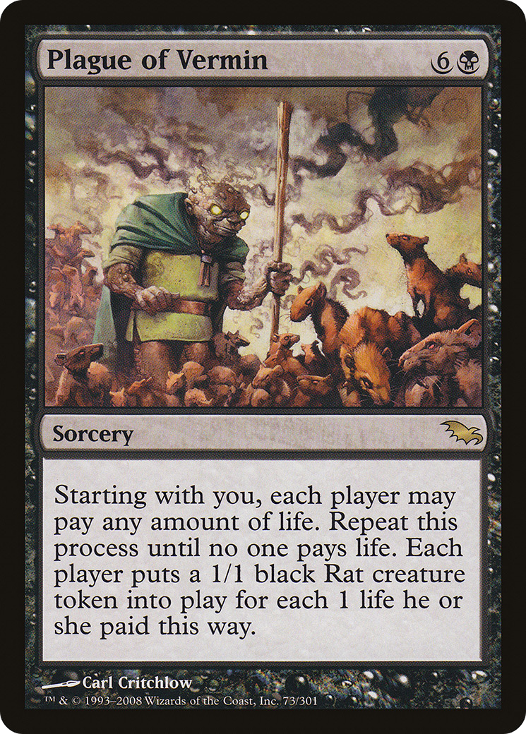 Plague of Vermin [Shadowmoor]-1