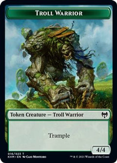 Troll Warrior Token (KHM-016) - Kaldheim-1