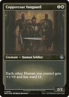 Coppercoat Vanguard (MAT-101) - March of the Machine: The Aftermath Etched Foil-1
