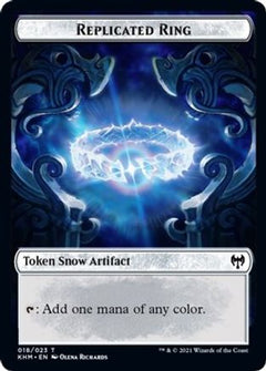 Replicated Ring // Thopter Double-Sided Token (KHC-18 // 8) - Commander: Kaldheim-1