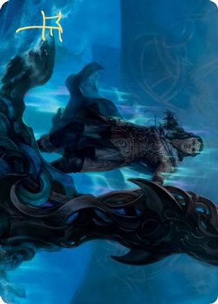 Cosima, God of the Voyage Art Card (Gold-Stamped Signature) [Kaldheim Art Series]-1