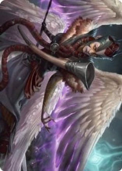 Firja, Judge of Valor Art Card [Kaldheim Art Series]-1