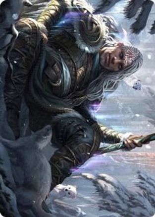 Jorn, God of Winter Art Card [Kaldheim Art Series]-1