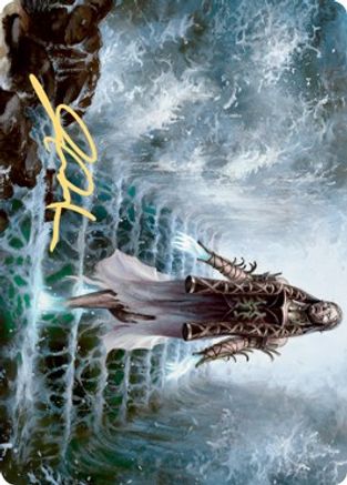 Karfell Harbinger Art Card (Gold-Stamped Signature) [Kaldheim Art Series]-1