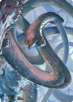 Koma, Cosmos Serpent 1 Art Card [Kaldheim Art Series]-1