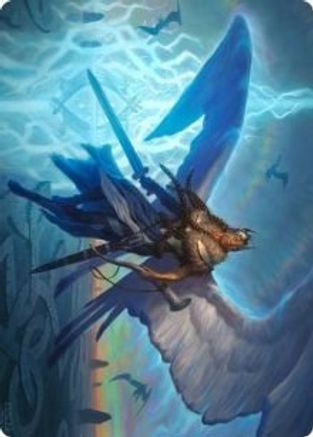 Righteous Valkyrie Art Card [Kaldheim Art Series]-1