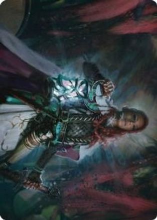 Tergrid, God of Fright Art Card (ASKHM-027) - Art Series: Kaldheim-1