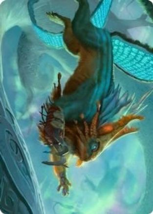 Toski, Bearer of Secrets Art Card (ASKHM-052) - Art Series: Kaldheim-1