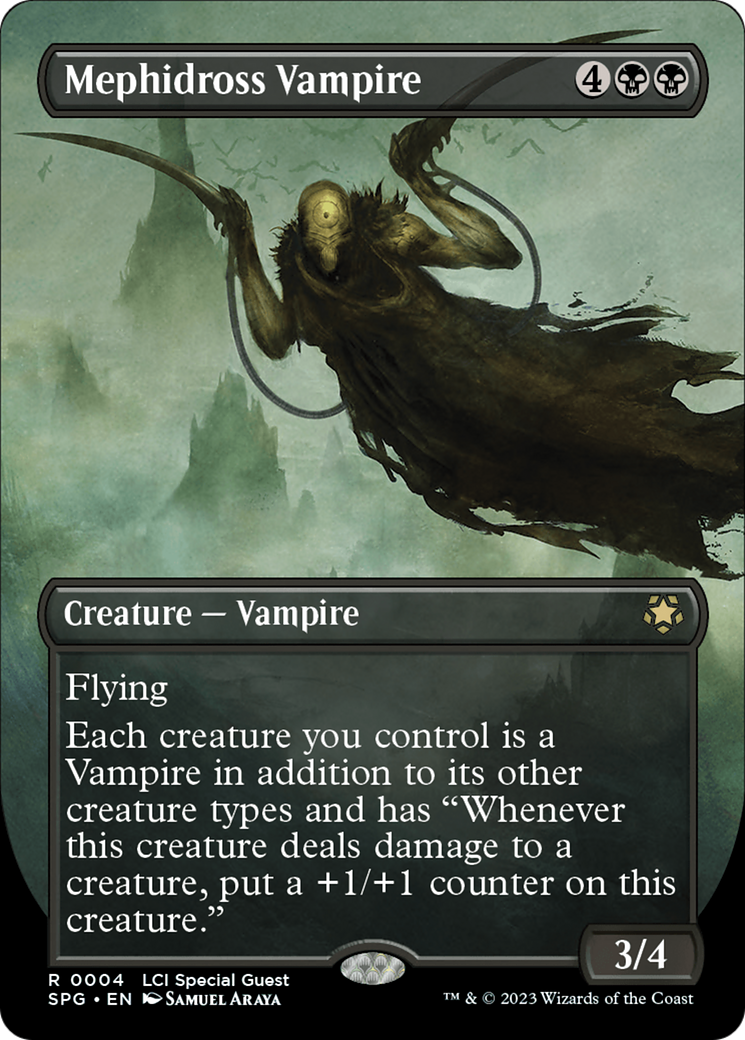 Mephidross Vampire (Borderless) [The Lost Caverns of Ixalan Special Guests]-1