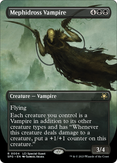 Mephidross Vampire (Borderless) [The Lost Caverns of Ixalan Special Guests]-1
