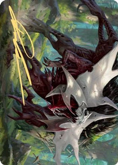 Vorinclex, Monstrous Raider Art Card (54/81) (Gold-Stamped Signature) (ASKHM-054) - Art Series: Kaldheim-1