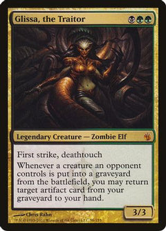 Glissa, the Traitor (Mirrodin Besieged) (OVER-096) - Oversize Cards-1
