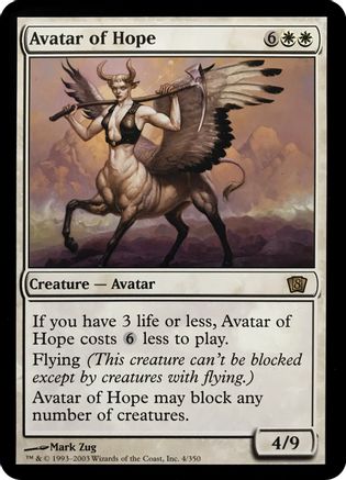 Avatar of Hope (Oversized) [Eighth Edition Box Topper]-4