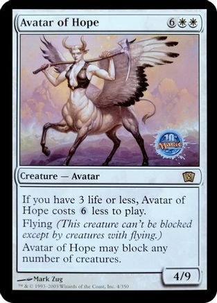Avatar of Hope (Grand Prix Bangkok 2003) (OVER-004) - Oversize Cards-1