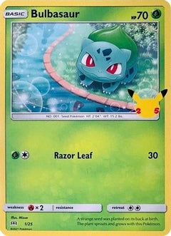 Bulbasaur (1/25) [McDonald's 25th Anniversary]-1