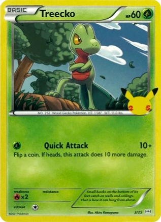 Treecko (3/25) [McDonald's 25th Anniversary]-1