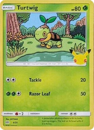 Turtwig (4/25) [McDonald's 25th Anniversary]-1