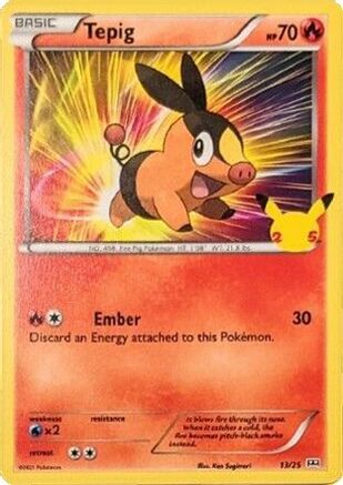 Tepig (13/25) [McDonald's 25th Anniversary]-1