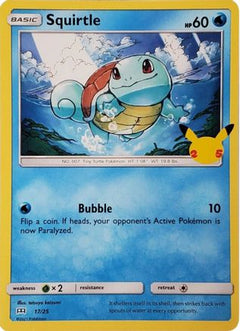 Squirtle (17/25) [McDonald's 25th Anniversary]-1