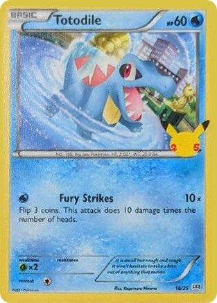 Totodile (18/25) [McDonald's 25th Anniversary]-1