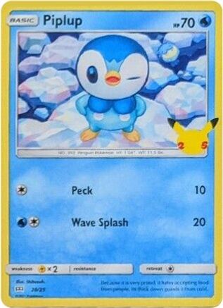Piplup (20/25) [McDonald's 25th Anniversary]-1