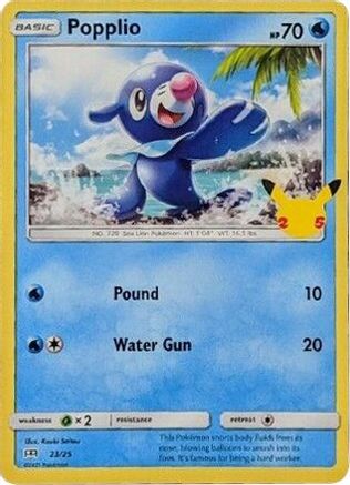 Popplio (23/25) [McDonald's 25th Anniversary]-1