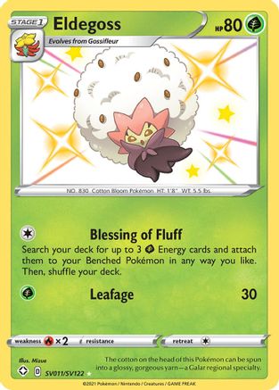 Eldegoss (SV011/SV122) [Sword & Shield: Shining Fates]-1