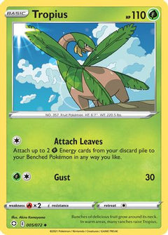 Tropius (005/072) [Sword & Shield: Shining Fates]-1