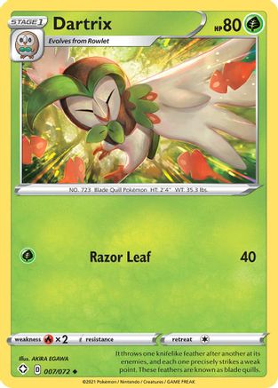 Dartrix (007/072) [Sword & Shield: Shining Fates]-1