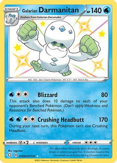 Galarian Darmanitan (SV024/SV122) [Sword & Shield: Shining Fates]-1