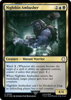 Nightkin Ambusher (Surge Foil) [Fallout]-1