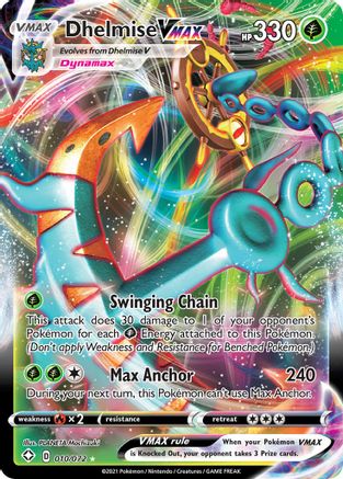 Dhelmise VMAX (010/072) [Sword & Shield: Shining Fates]-1
