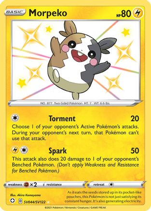 Morpeko (SV044/SV122) [Sword & Shield: Shining Fates]-1