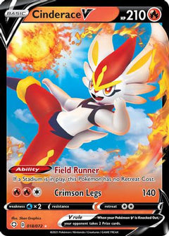 Cinderace V (018/072) [Sword & Shield: Shining Fates]-1