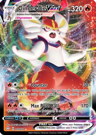 Cinderace VMAX (019/072) [Sword & Shield: Shining Fates]-1