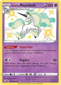 Galarian Rapidash (SV048/SV122) [Sword & Shield: Shining Fates]-1