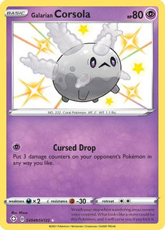 Galarian Corsola (SV049/SV122) [Sword & Shield: Shining Fates]-1