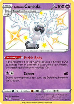 Galarian Cursola (SV050/SV122) [Sword & Shield: Shining Fates]-1