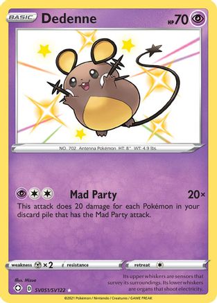 Dedenne (SV051/SV122) [Sword & Shield: Shining Fates]-1