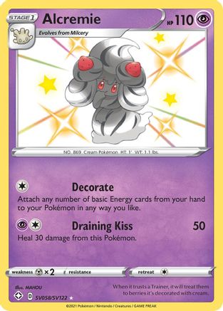 Alcremie (SV058/SV122) [Sword & Shield: Shining Fates]-1