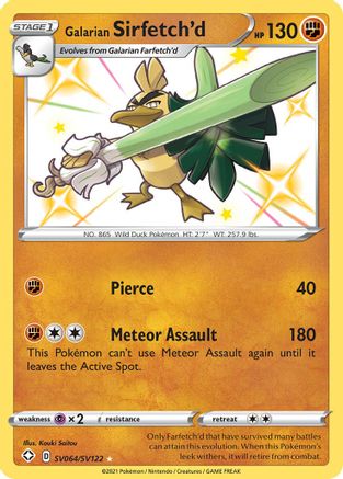 Galarian Sirfetch'd (SV064/SV122) [Sword & Shield: Shining Fates]-1