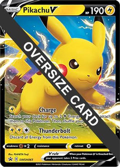 Pikachu V (SWSH061) (Jumbo Card) [Sword & Shield: Black Star Promos]-1