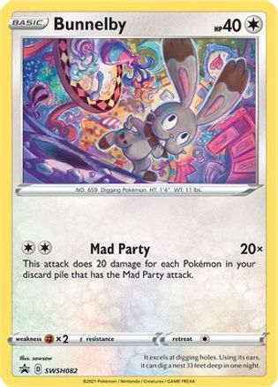 Bunnelby (SWSH082) [Sword & Shield: Black Star Promos]-1