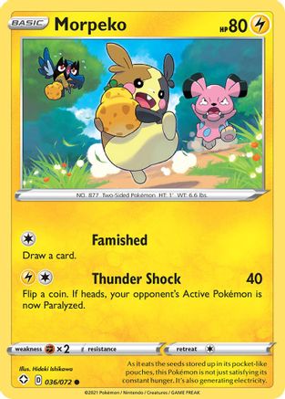 Morpeko (036/072) [Sword & Shield: Shining Fates]-1