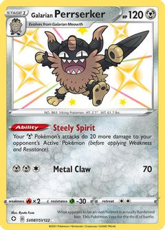Galarian Perrserker (SV087/SV122) [Sword & Shield: Shining Fates]-1